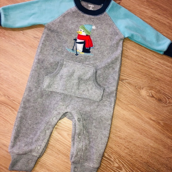 Baby boy sleep & play onesie bundle
